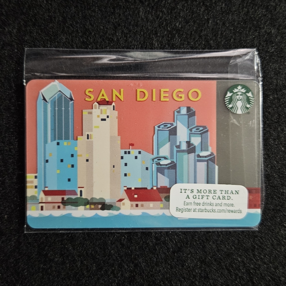 Starbucks Card - San Diego 2015 - Traditonal Plastic